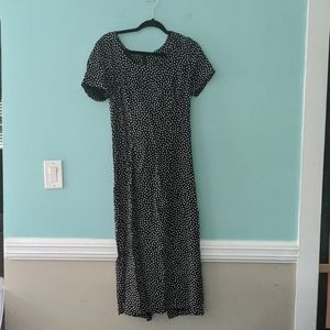 Byer Dress Poka Dot Modest Dress sz 9